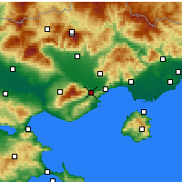 Nearby Forecast Locations - Eleftheroupoli - 图