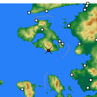 Nearby Forecast Locations - Plomari - 图