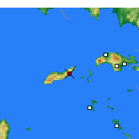 Nearby Forecast Locations - Agios Kirykos - 图