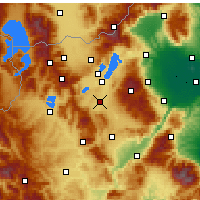 Nearby Forecast Locations - 普托萊邁達 - 图