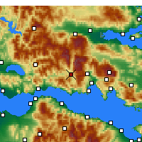 Nearby Forecast Locations - Lidoriki - 图