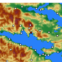 Nearby Forecast Locations - Antikyra - 图