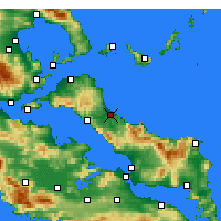 Nearby Forecast Locations - Mantoudi - 图