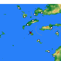 Nearby Forecast Locations - Mandraki - 图