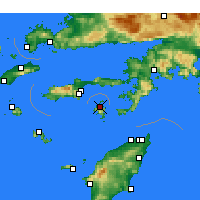 Nearby Forecast Locations - 錫米島 - 图