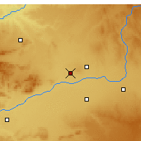 Nearby Forecast Locations - 阿尔卡萨尔德圣胡安 - 图