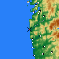 Nearby Forecast Locations - 阿瓜尔达 - 图