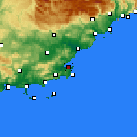 Nearby Forecast Locations - 圣特罗佩 - 图