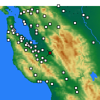 Nearby Forecast Locations - San Jose/Reid - 图