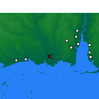 Nearby Forecast Locations - 帕斯卡古拉 - 图