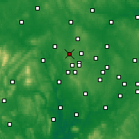 Nearby Forecast Locations - 伍爾弗漢普頓 - 图