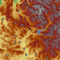 Nearby Forecast Locations - 加普 - 图