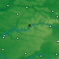Nearby Forecast Locations - 蒂耶里堡 - 图