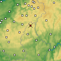 Nearby Forecast Locations - 特鲁瓦维耶日 - 图