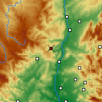 Nearby Forecast Locations - 普里瓦 - 图