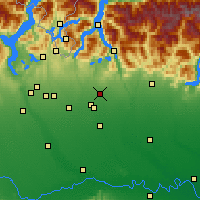 Nearby Forecast Locations - 蒙扎 - 图