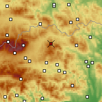 Nearby Forecast Locations - Nová Ľubovňa - 图