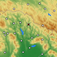 Nearby Forecast Locations - Zbudská Belá - 图