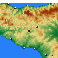Nearby Forecast Locations - 卡爾塔尼塞塔 - 图