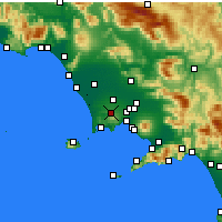 Nearby Forecast Locations - 马拉诺-迪那波利 - 图