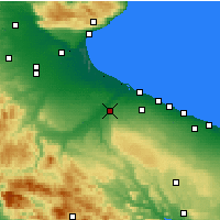 Nearby Forecast Locations - 卡诺萨迪普利亚 - 图