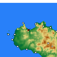 Nearby Forecast Locations - 卡斯泰拉姆马雷德尔戈尔福 - 图