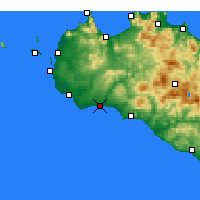 Nearby Forecast Locations - Marinella di Selinunte - 图
