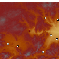 Nearby Forecast Locations - 達倫代 - 图