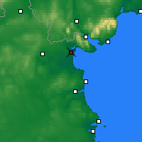 Nearby Forecast Locations - 邓多克 - 图