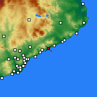 Nearby Forecast Locations - 卡内特德马尔 - 图
