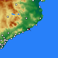 Nearby Forecast Locations - 略雷特德马尔 - 图