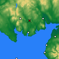 Nearby Forecast Locations - Loch Ken - 图