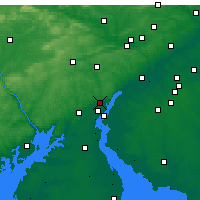 Nearby Forecast Locations - 埃尔斯米尔 - 图
