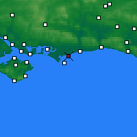 Nearby Forecast Locations - 博格諾里吉斯 - 图
