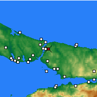 Nearby Forecast Locations - Ümraniye - 图
