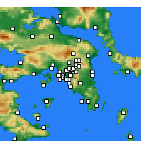 Nearby Forecast Locations - Zografou - 图