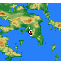 Nearby Forecast Locations - Agios Dimitrios - 图