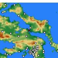 Nearby Forecast Locations - 哈尔基斯 - 图