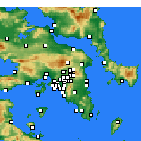 Nearby Forecast Locations - Kifissia - 图