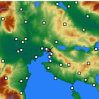 Nearby Forecast Locations - Polichni - 图