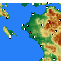 Nearby Forecast Locations - Amaliada - 图