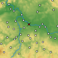 Nearby Forecast Locations - Brandýs nad Labem-Stará Boleslav - 图
