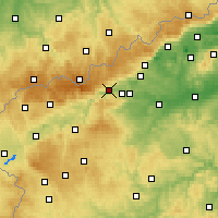 Nearby Forecast Locations - Klášterec nad Ohří - 图