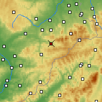 Nearby Forecast Locations - Rožnov pod Radhoštěm - 图