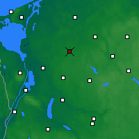 Nearby Forecast Locations - 諾沃加德 - 图