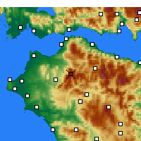 Nearby Forecast Locations - Aroania - 图