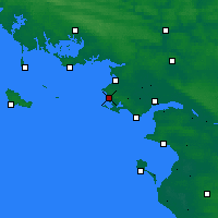 Nearby Forecast Locations - 拉蒂尔巴尔 - 图