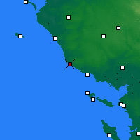 Nearby Forecast Locations - 莱萨布勒多洛讷 - 图