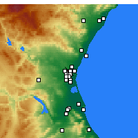 Nearby Forecast Locations - 帕特尔纳 - 图