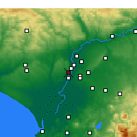 Nearby Forecast Locations - 迈雷纳德拉尔哈拉费 - 图